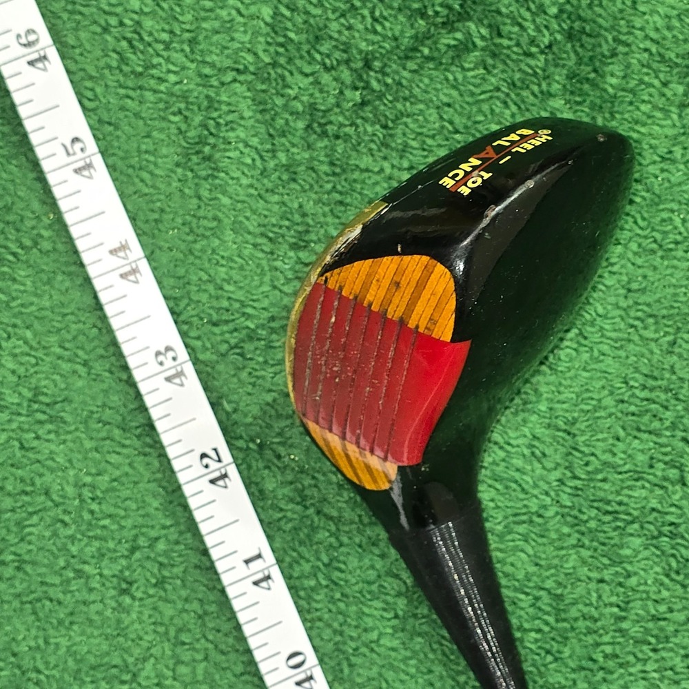 Ping Eye 2 Driver RH Vtg Laminated Maple Wood 44" Karsten Steel Shaft 12° Loft